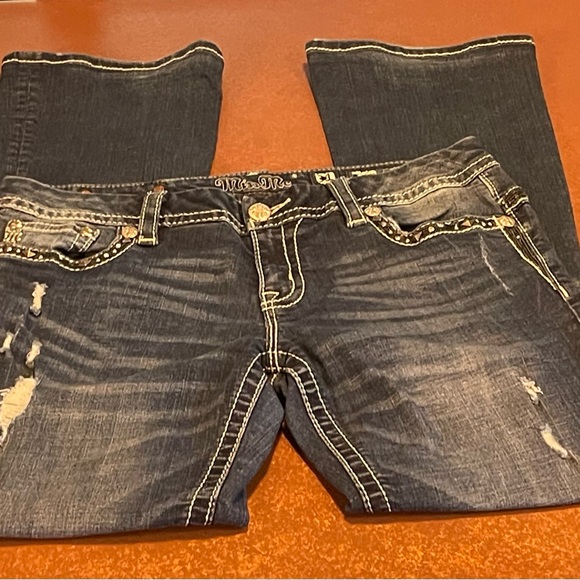MissMe Signature Jeans Boot Cut Size 31 - Picture 1 of 5